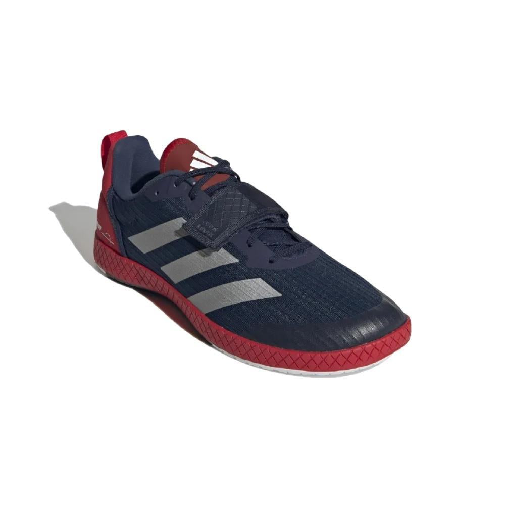 Adidas Total Weightlifting Boots - Navy/Red-FEUK