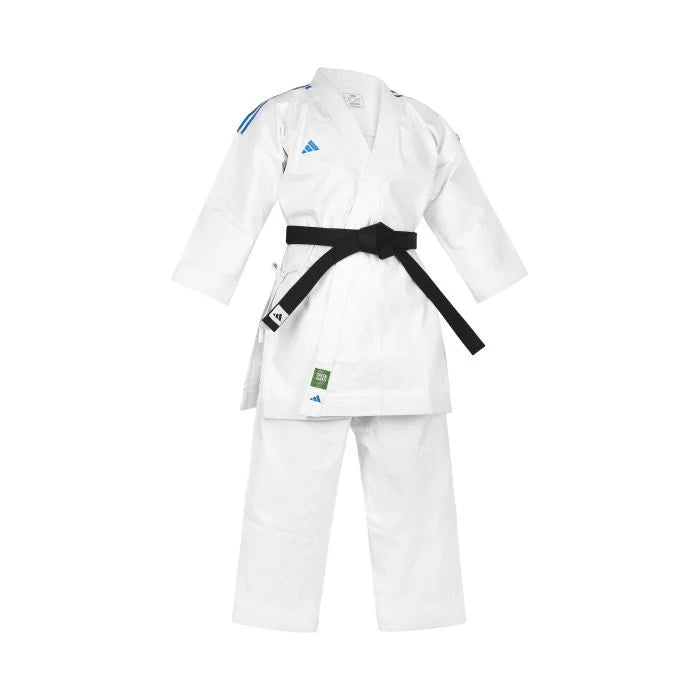 Adidas WKF Japanese Cut 14oz Red & Blue Coloured Karate Set-Adidas