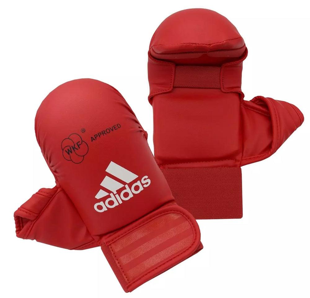 Adidas WKF Karate Mitts With Thumb-Adidas