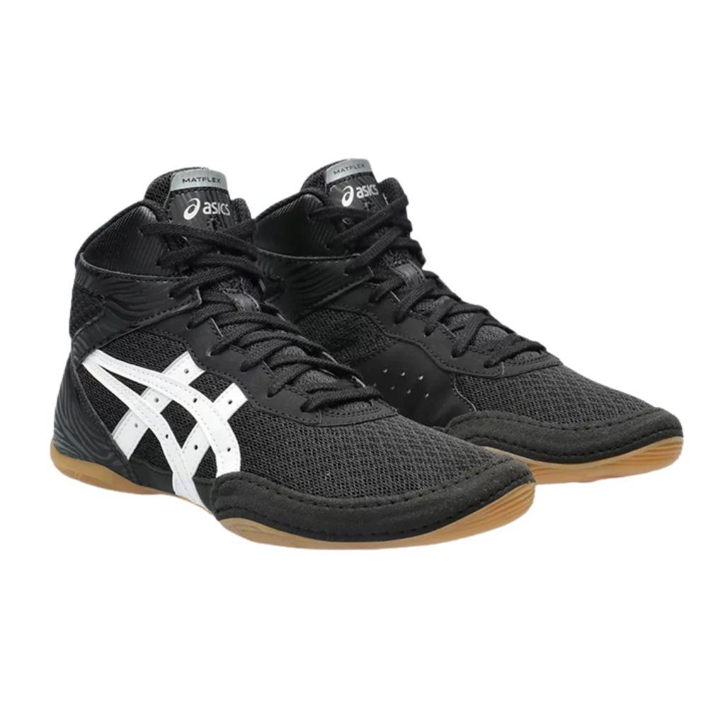 Asics Matflex 7 Kids Wrestling Boots - Black-Asics
