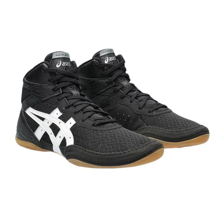 Asics Matflex 7 Kids Wrestling Boots - Black-Asics