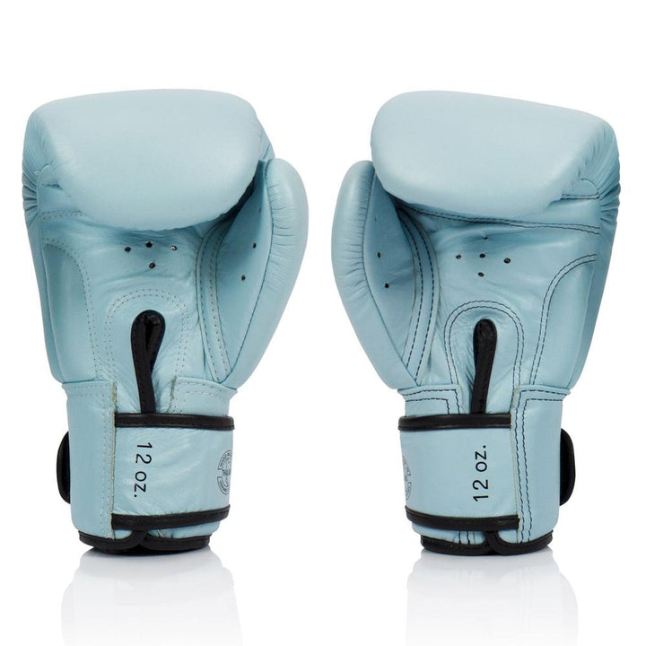 BGV20 Fairtex Leather Boxing Gloves Pastel Blue-Fairtex