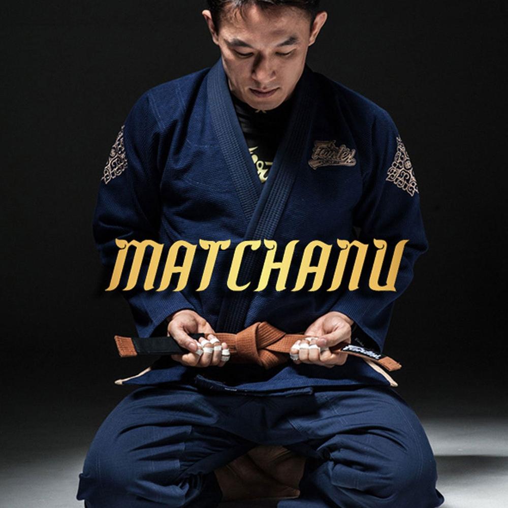 BJJ2 Fairtex Matchanu Premium BJJ Gi Navy-Fairtex