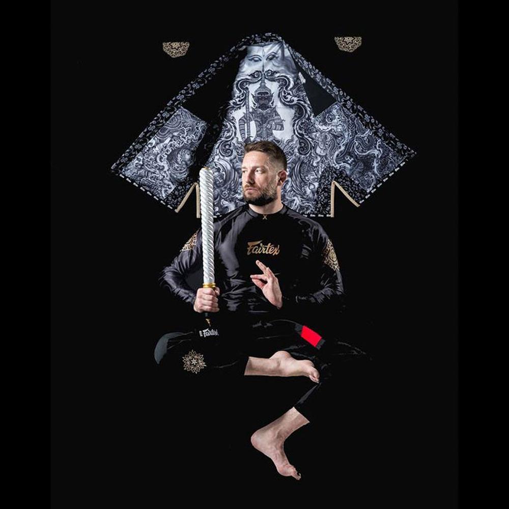 BJJ3 Fairtex Treeburam Premium BJJ Gi Black-Fairtex