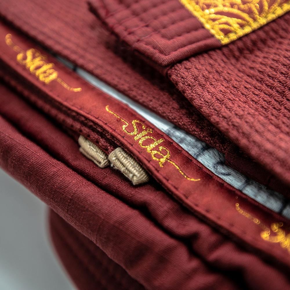 BJJ4 Fairtex Sida Premium BJJ Gi Maroon-Fairtex