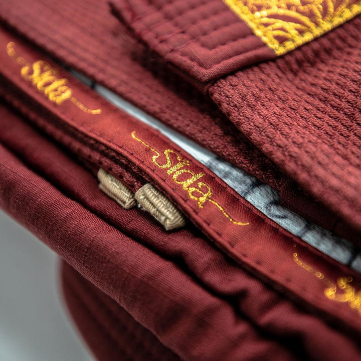 BJJ4 Fairtex Sida Premium BJJ Gi Maroon-Fairtex