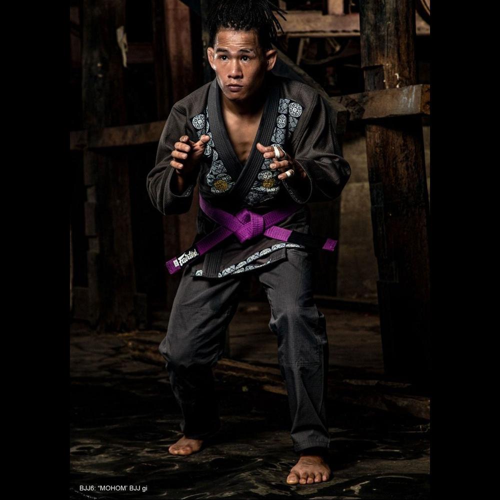 BJJ6 Fairtex Mohom Premium BJJ Gi Grey-Fairtex