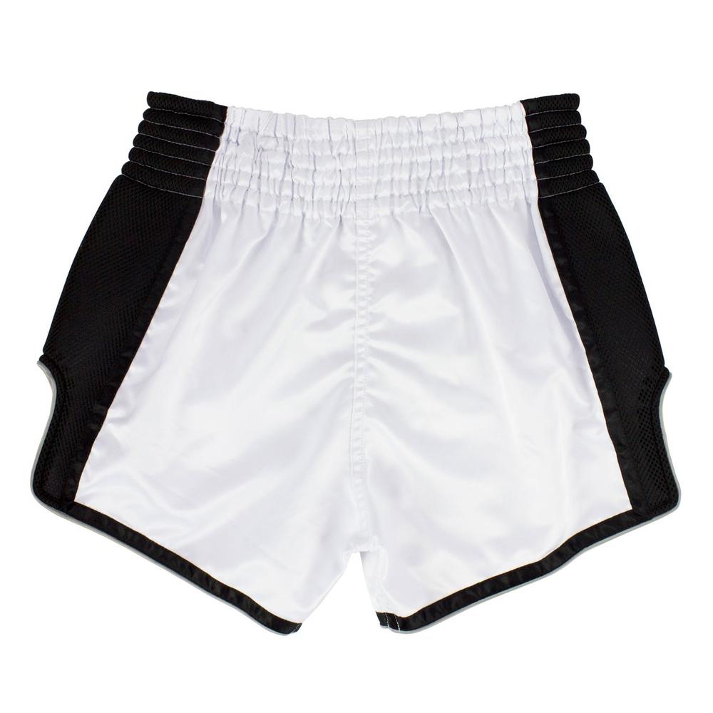BS1707 Fairtex Slim Fit Muaythai Shorts White-Fairtex