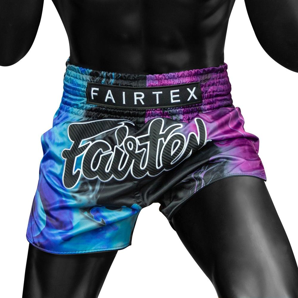 BS1951 Fairtex Black Tech House Muaythai Shorts-Fairtex