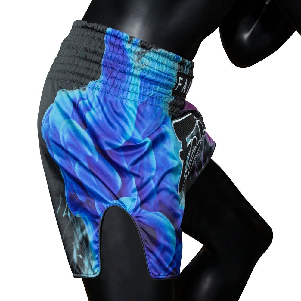 BS1951 Fairtex Black Tech House Muaythai Shorts-Fairtex