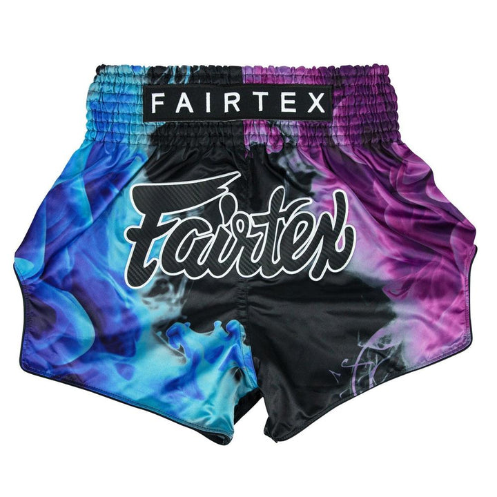BS1951 Fairtex Black Tech House Muaythai Shorts-Fairtex