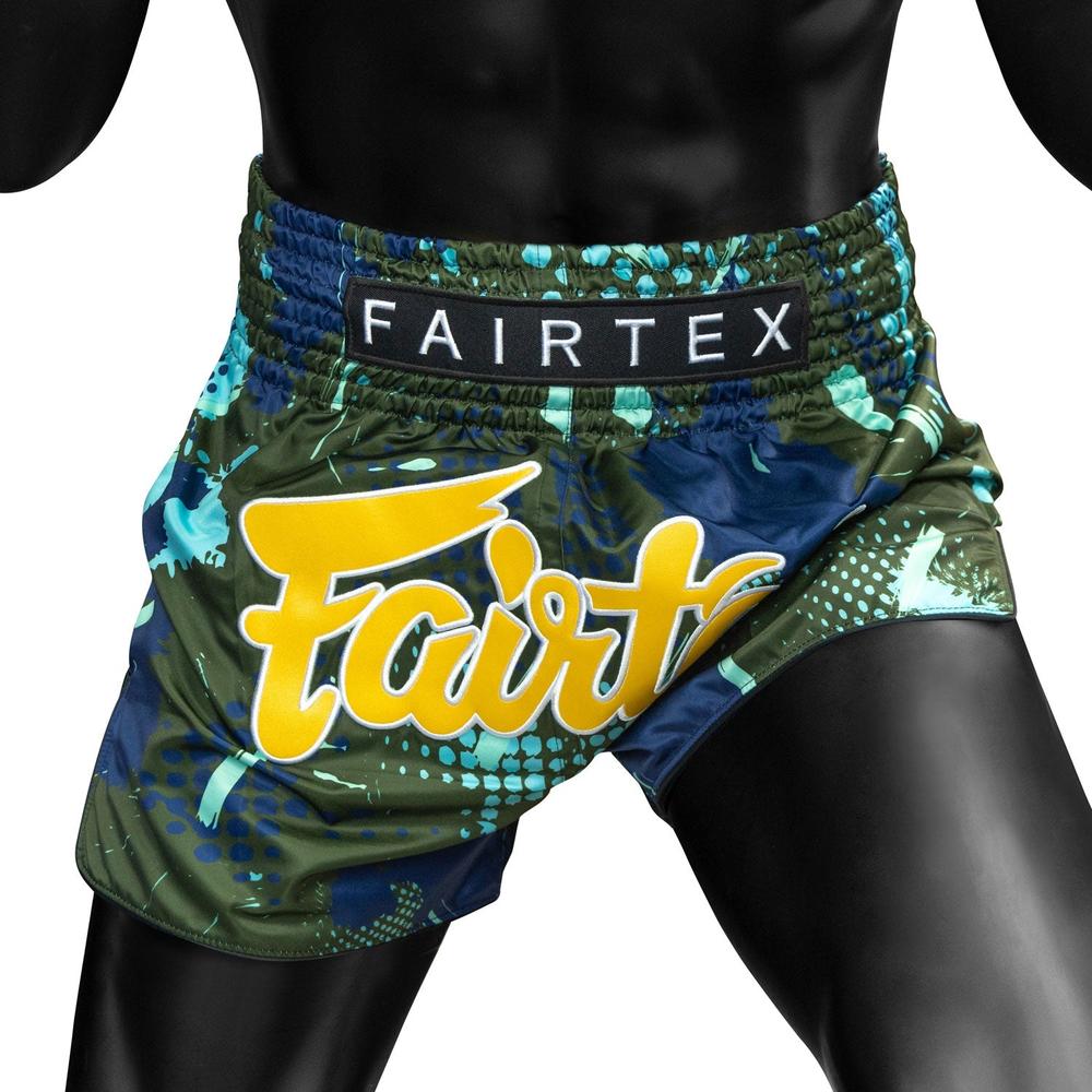 BS1954 Fairtex Matrix Muaythai Shorts-Fairtex