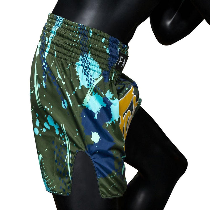 BS1954 Fairtex Matrix Muaythai Shorts-Fairtex