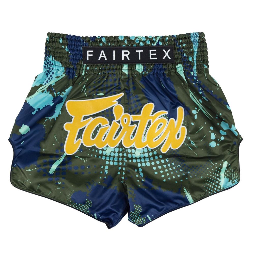 BS1954 Fairtex Matrix Muaythai Shorts-Fairtex