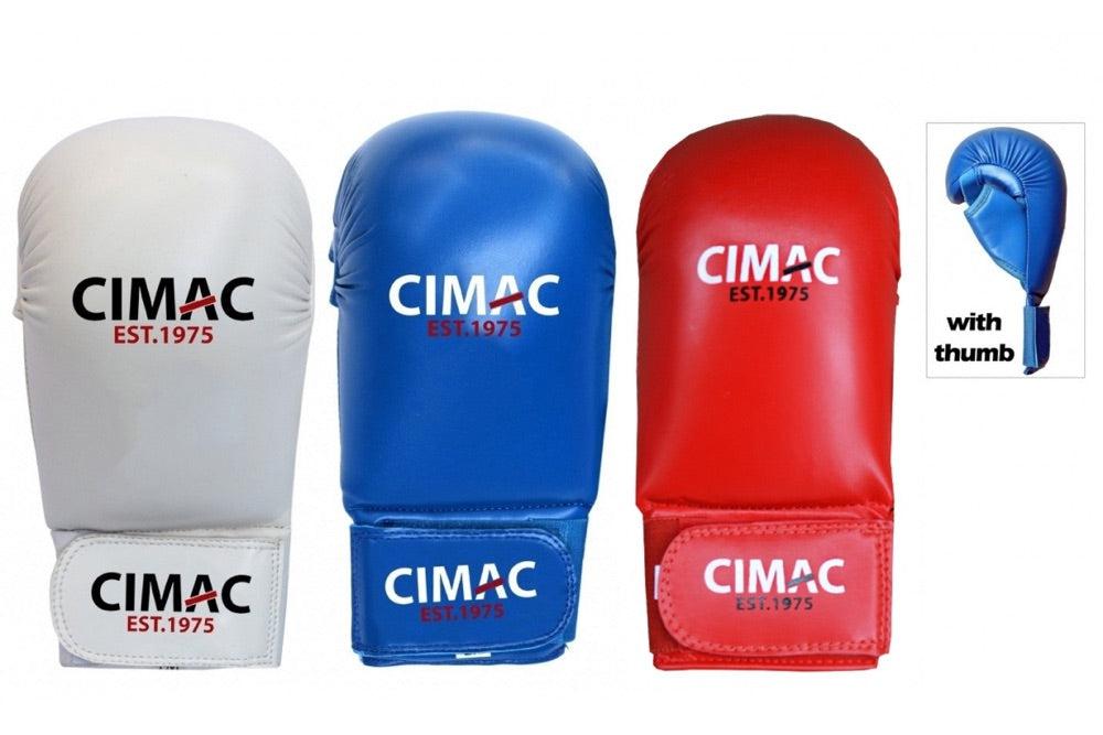 Cimac Competition Karate Mitts With Thumb