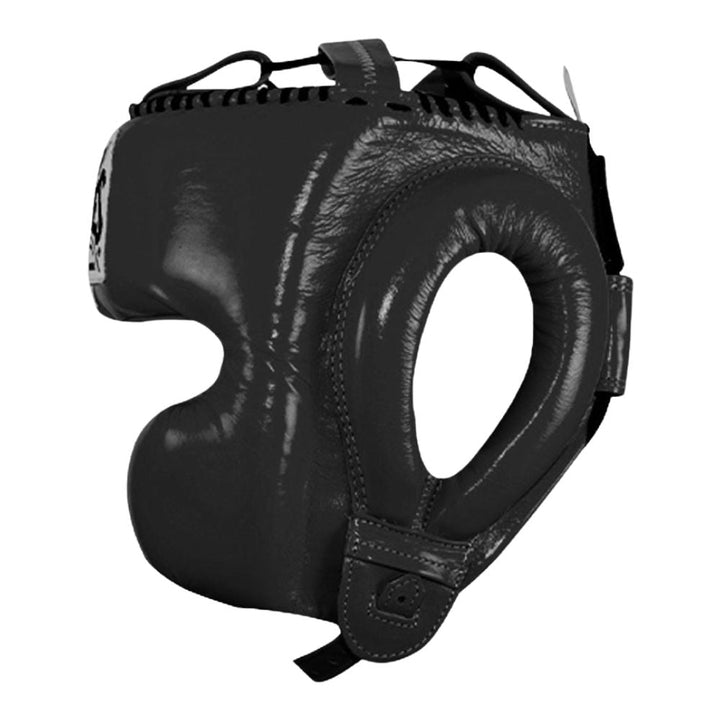 Cleto Reyes Closed Face Head Guard - Black-Cleto Reyes