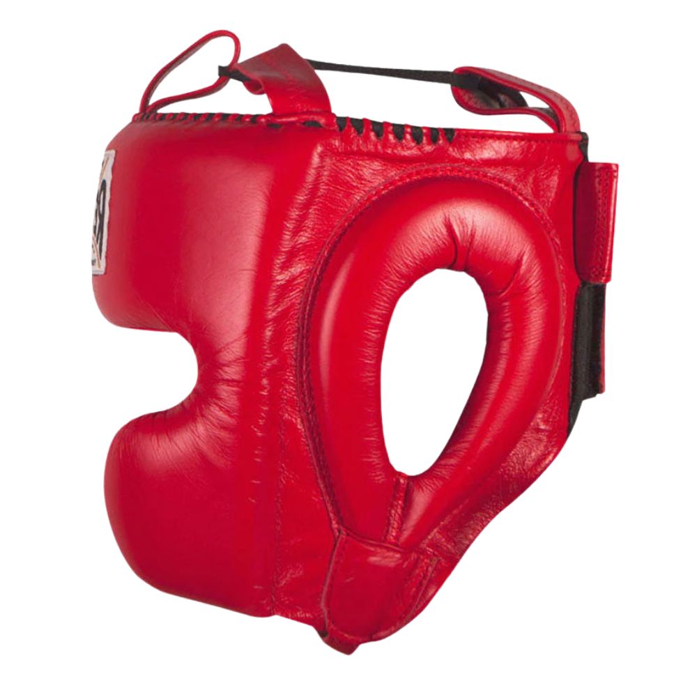 Cleto Reyes Closed Face Head Guard - Red-Cleto Reyes