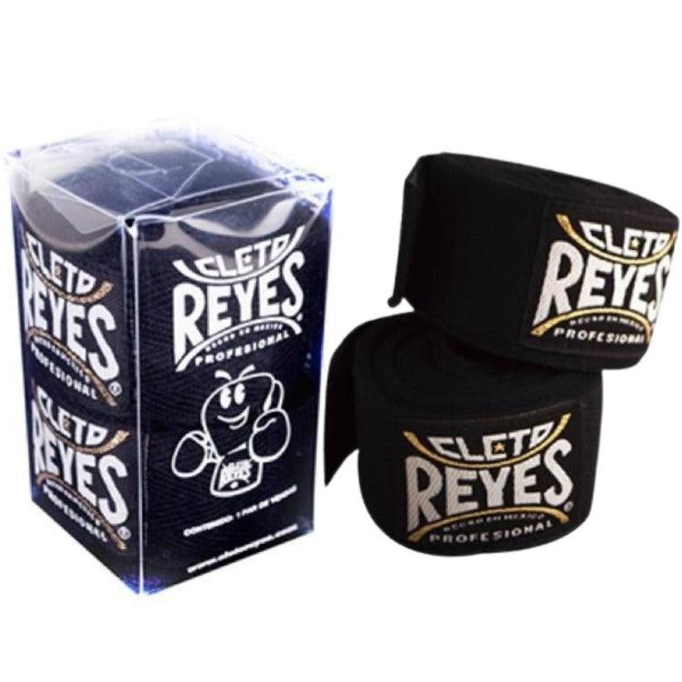 Cleto Reyes Hook & Loop Hand Wraps - Black