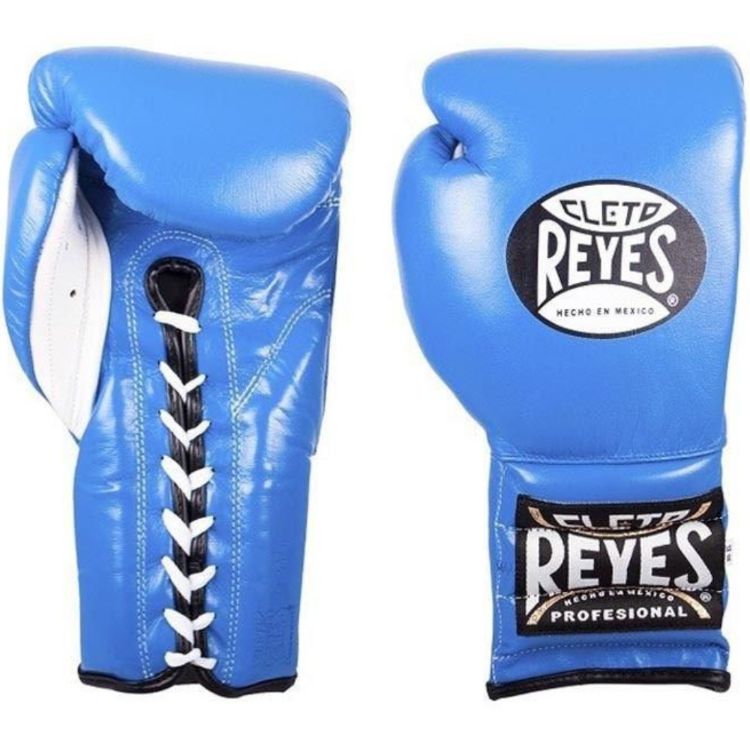 Cleto Reyes Lace Sparring Gloves - Blue