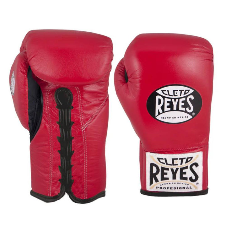 Cleto Reyes Safetec Boxing Gloves - Red-Cleto Reyes