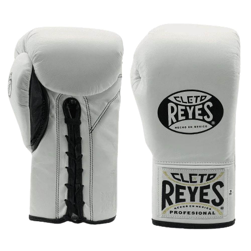 Cleto Reyes Safetec Boxing Gloves - White-Cleto Reyes