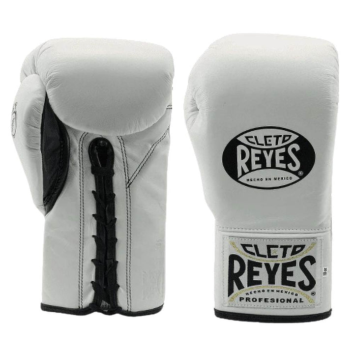 Cleto Reyes Safetec Boxing Gloves - White-Cleto Reyes