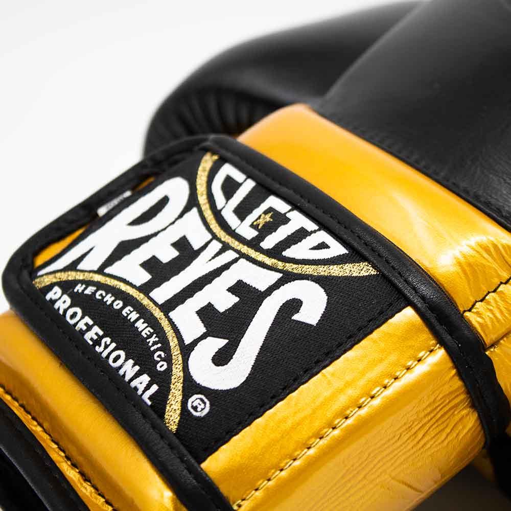 Cleto Reyes Sparring Gloves - Black/Gold-Cleto Reyes