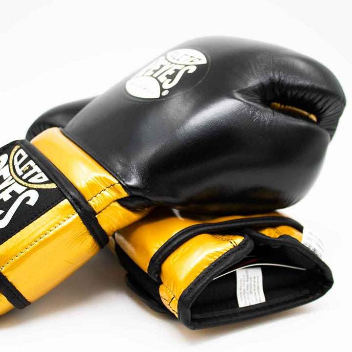 Cleto Reyes Sparring Gloves - Black/Gold-Cleto Reyes