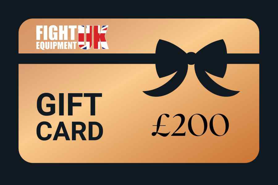 Gift Cards Range Of Prices Available Fight Equipment UK