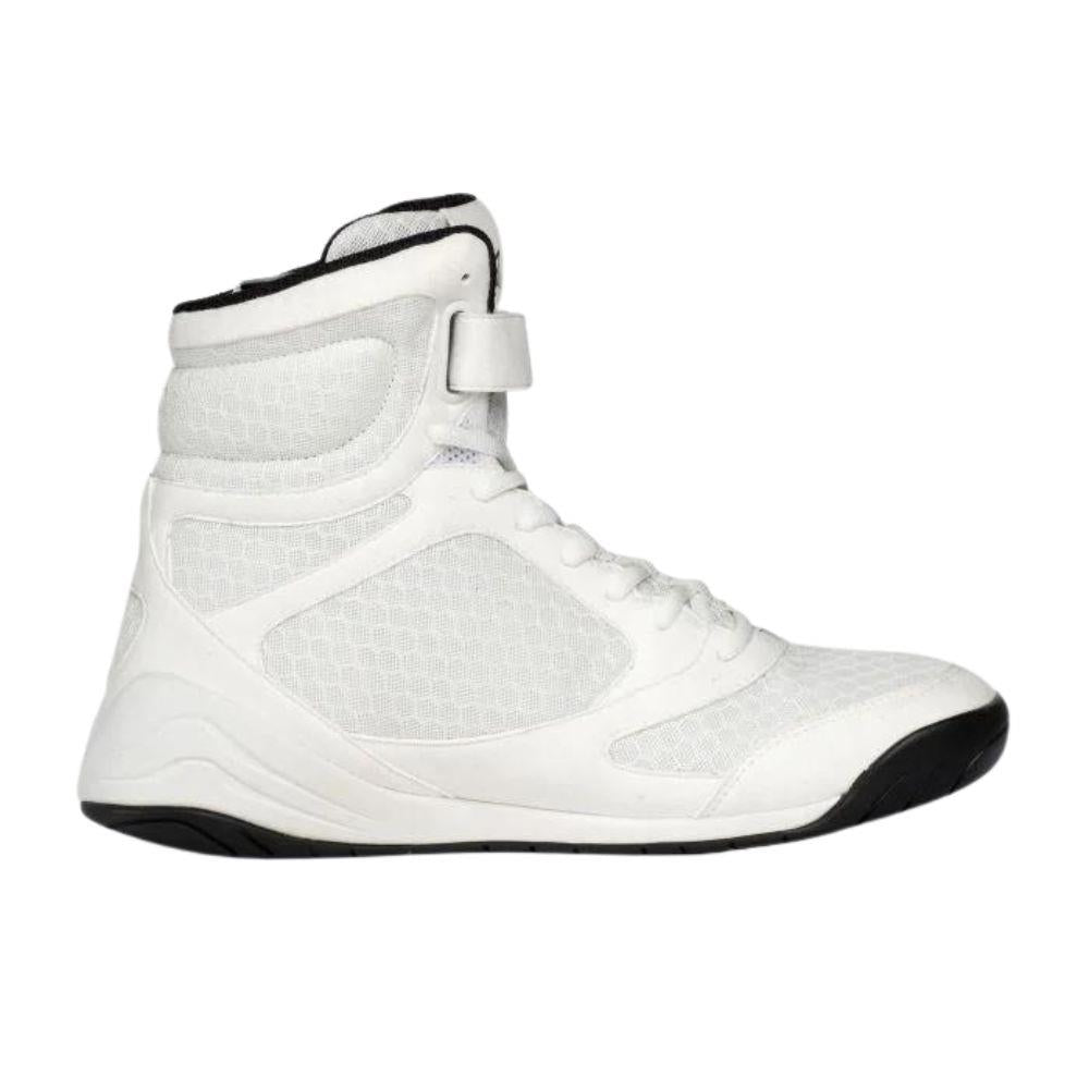 Everlast Elite 2.0 High Top Boxing Boots - White-Everlast