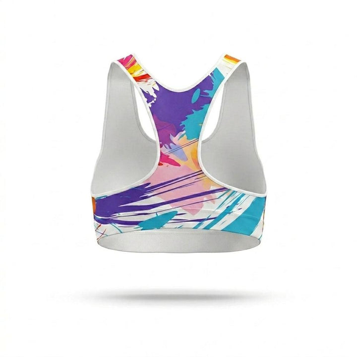 Fairtex BRA03 World Music White Sports Bra-Fairtex
