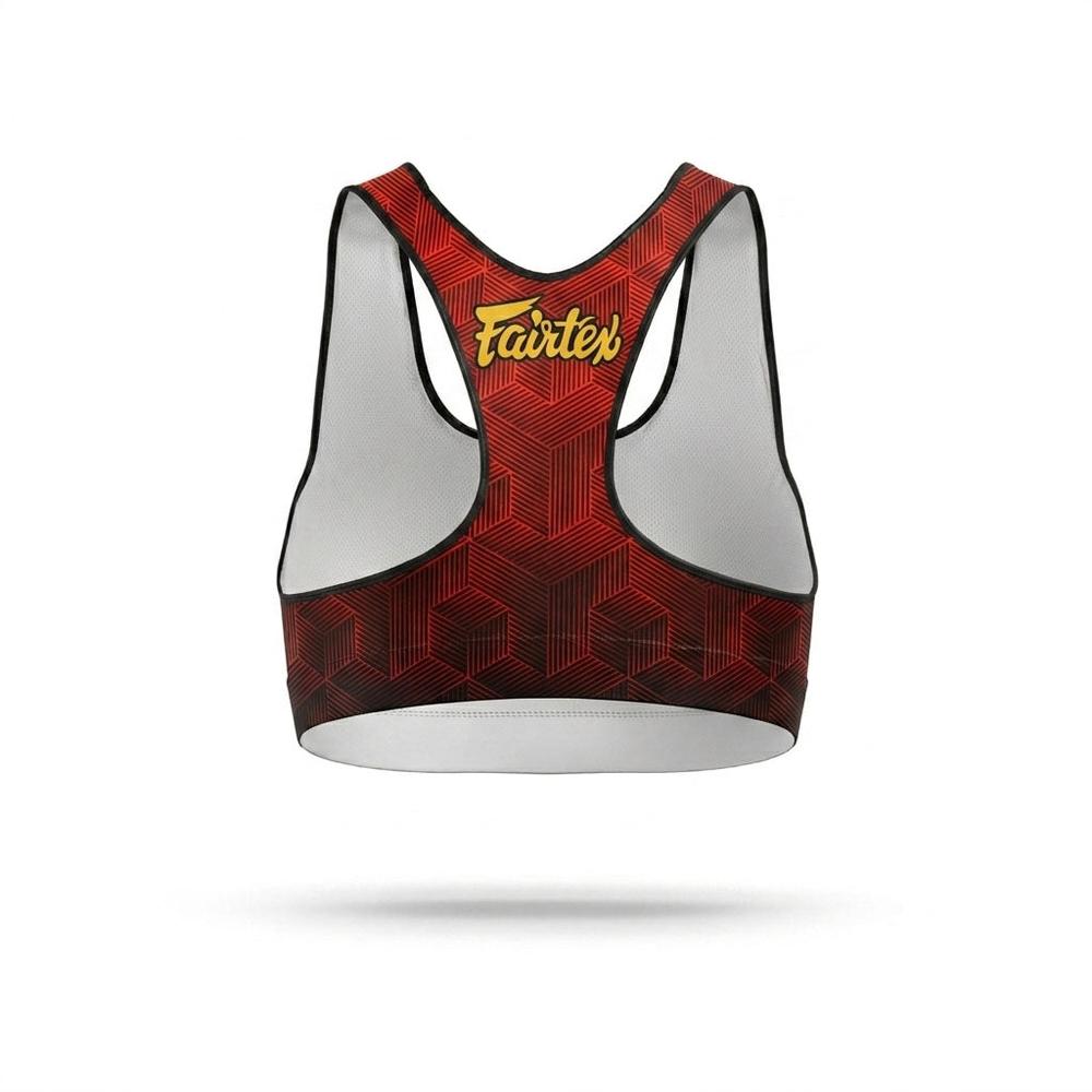 Fairtex BRA22 Red Stealth Sports Bra-Fairtex