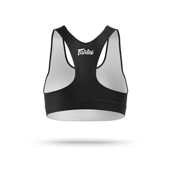 SB1 Fairtex Classic Sports Bra Black-White-Fairtex