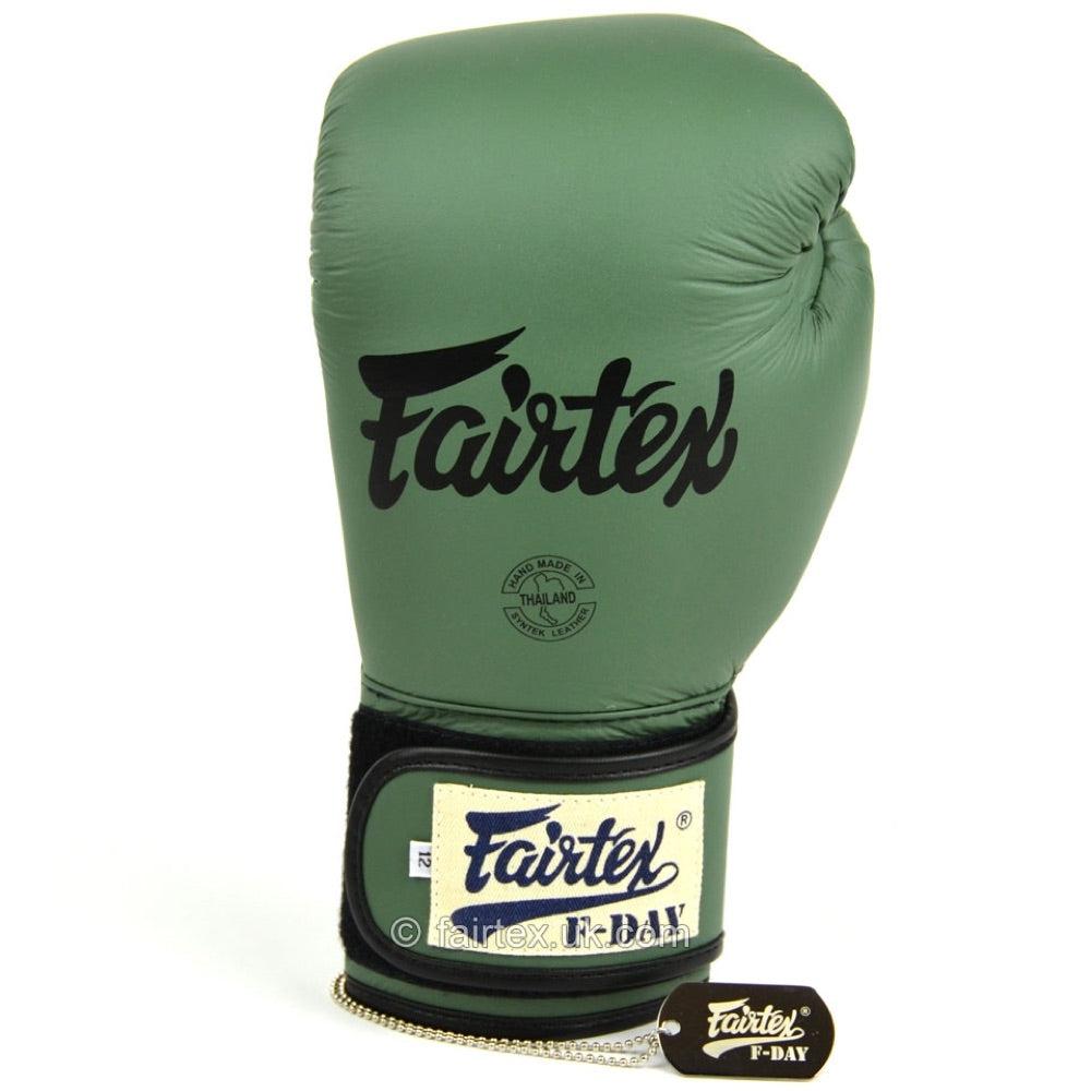 Fairtex F-Day Army Boxing Gloves-FEUK