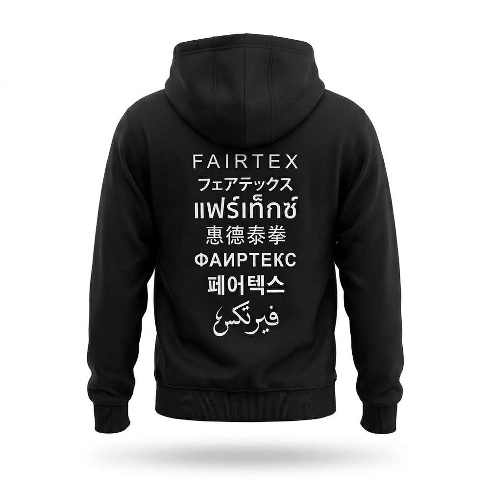 Fairtex FHS31 Pullover Hoodie - Black-Fairtex