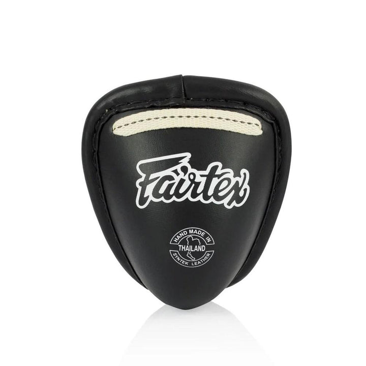 Fairtex GC2 Thai Metal Groin Guard - Black-Fairtex