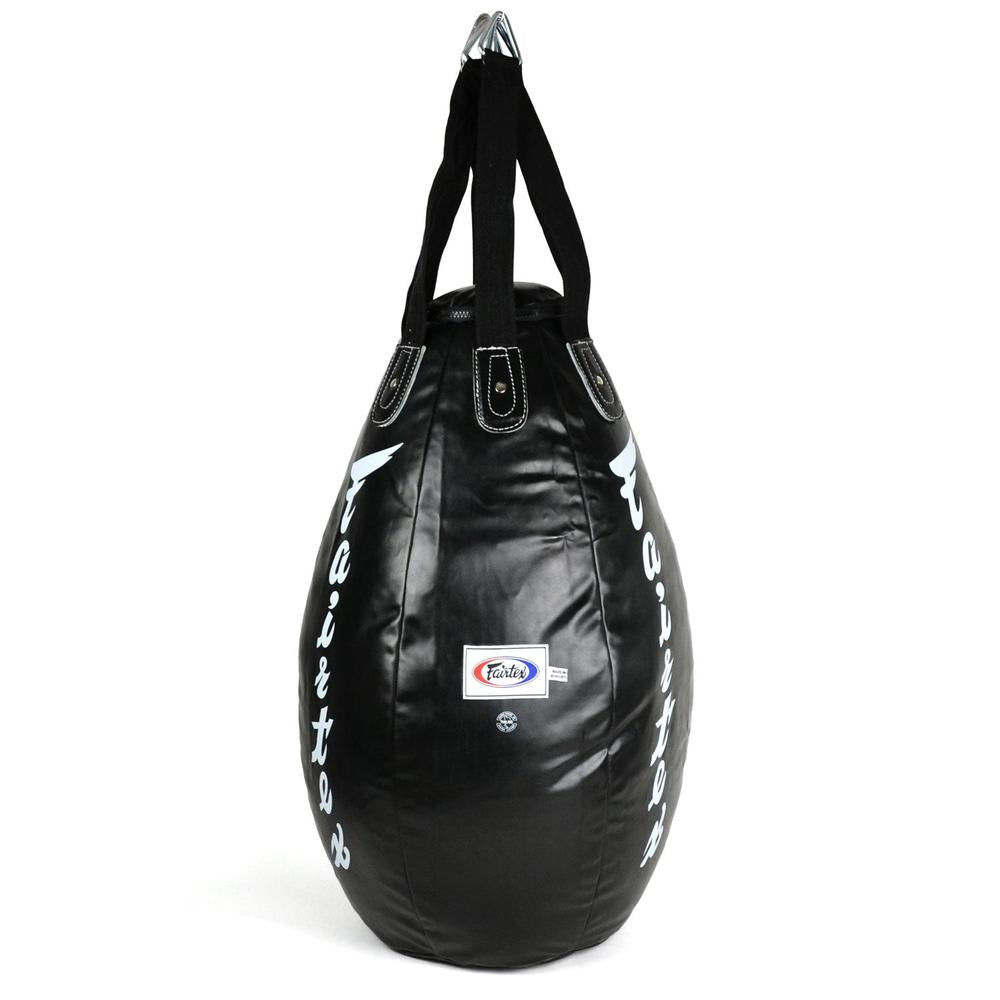 Fairtex HB15 Super Teardrop Bag - Black (FILLED)-Fairtex