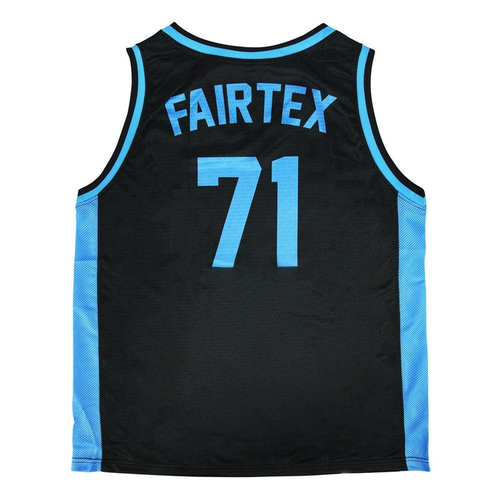 Fairtex JS27 Basketball Jersey - Black-Blue-Fairtex