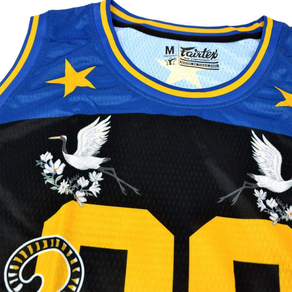 Fairtex JS47 Basketball Jersey - Black-Fairtex