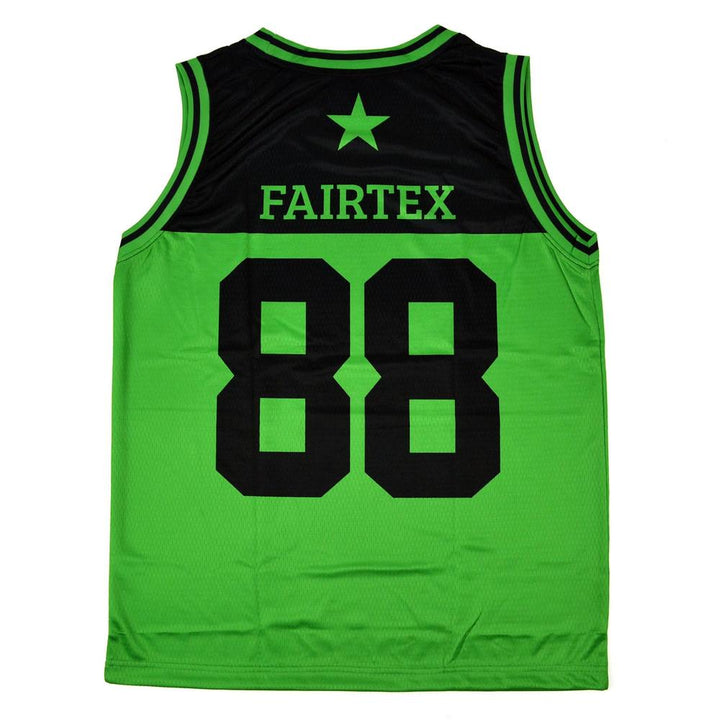 Fairtex JS47 Basketball Jersey - Green-Fairtex