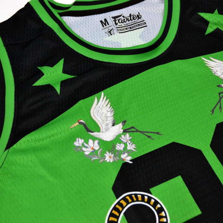 Fairtex JS47 Basketball Jersey - Green-Fairtex