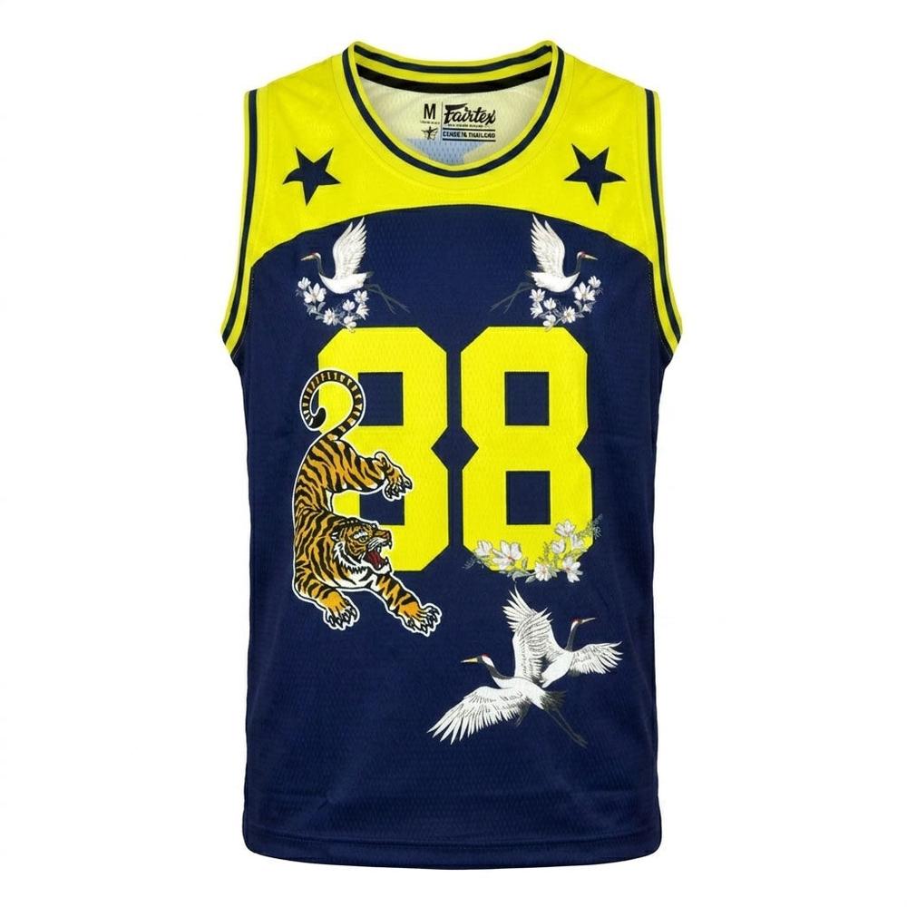 Fairtex JS47 Basketball Jersey - Navy-Fairtex