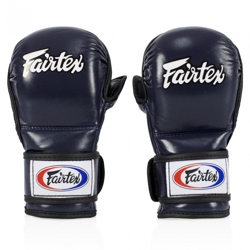 Fairtex MMA Sparring Gloves - Blue-Fairtex