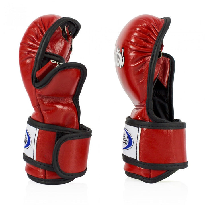 Fairtex MMA Sparring Gloves - Red-Fairtex