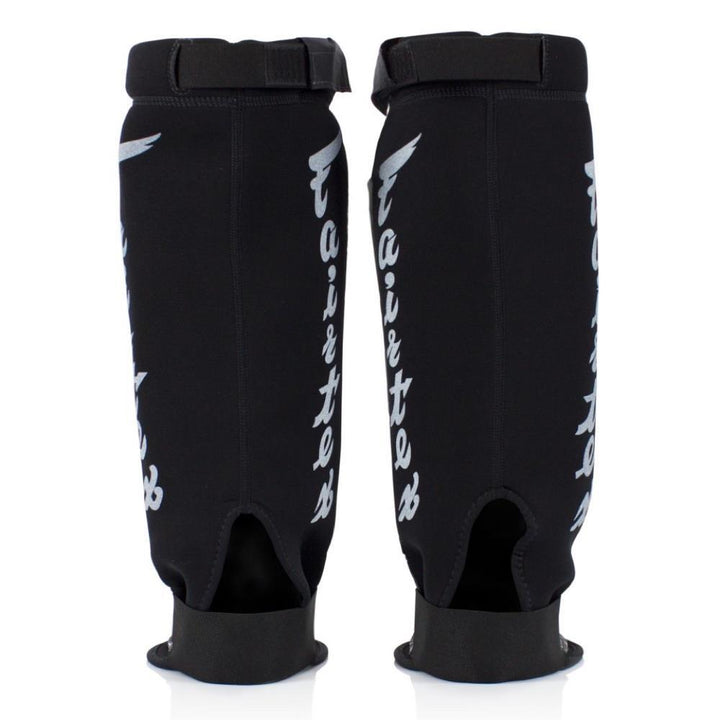 Fairtex MMA Style Shin Pads - White-FEUK