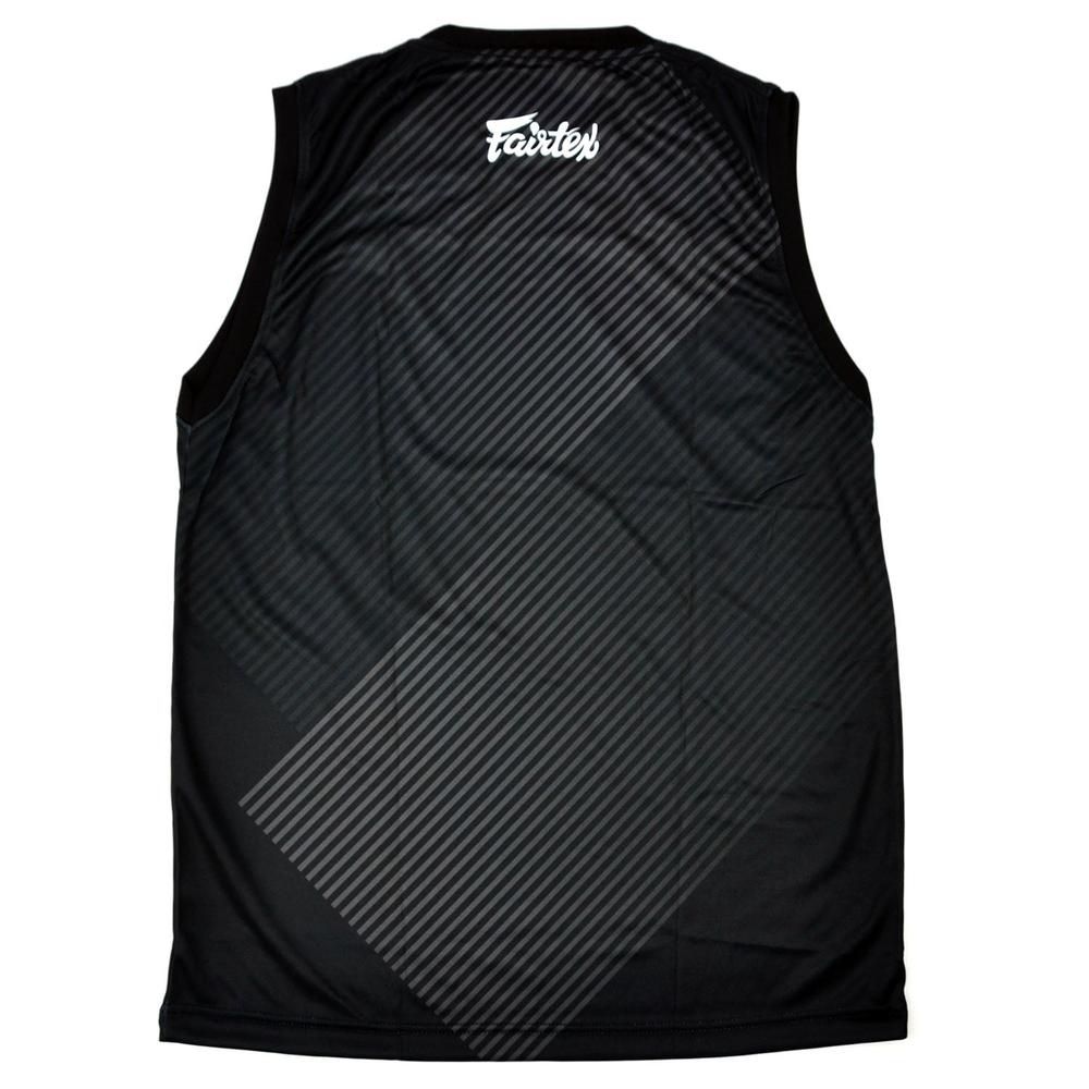 Fairtex MTT40 Tank Top - Pattaya Nightlife - Black-Fairtex