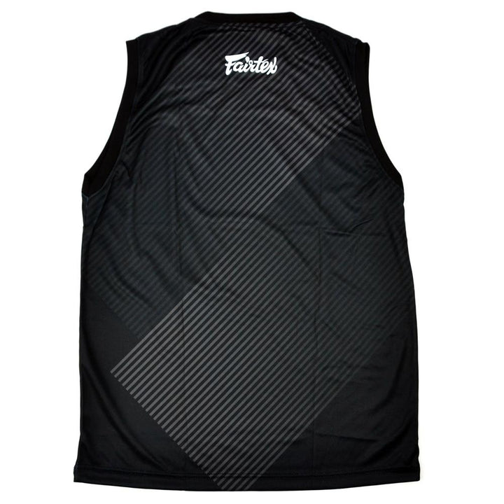 Fairtex MTT40 Tank Top - Pattaya Nightlife - Black-Fairtex