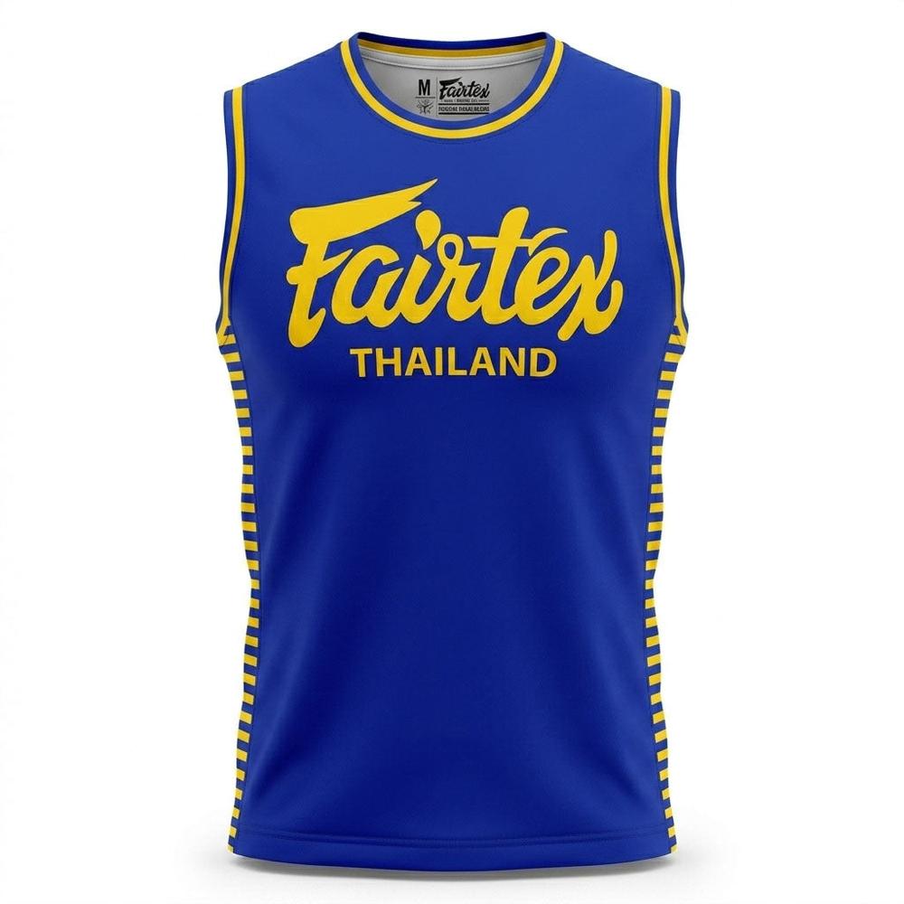 Fairtex MTT42 Tank Top - Blue-Yellow-Fairtex