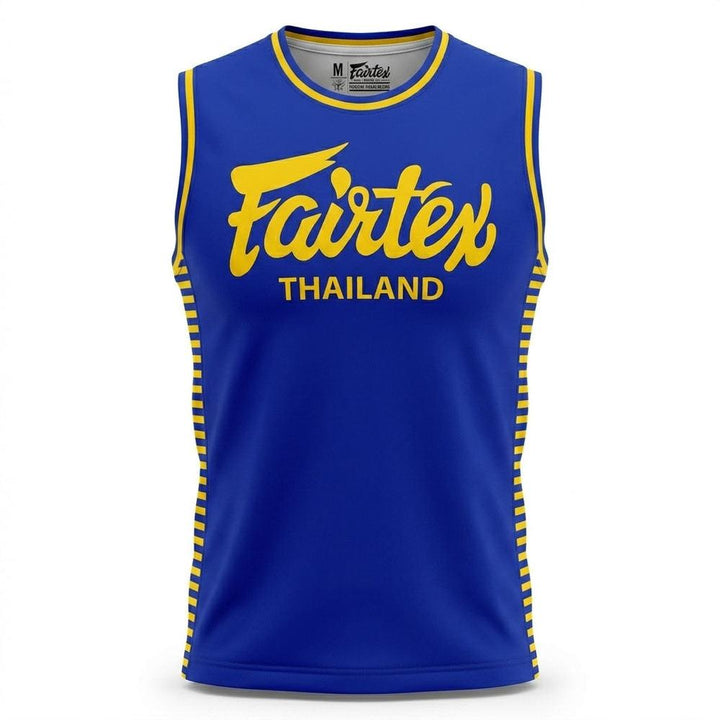 Fairtex MTT42 Tank Top - Blue-Yellow-Fairtex