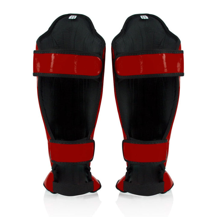 Fairtex Muay Thai Shin Guards - Red-Fairtex